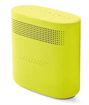 eBookReader Bose SoundLink Color 2 bluetooth højtaler gul bagfra